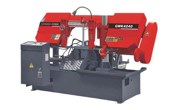 蒋湖农场GWK4240数控双柱卧式带锯床