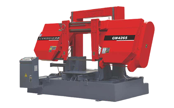 蒋湖农场GW4265双柱龙门卧式带锯床