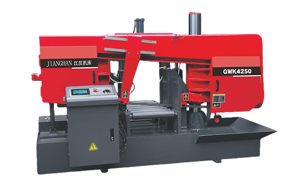 蒋湖农场GWK4250卧式带锯床（型材专切）