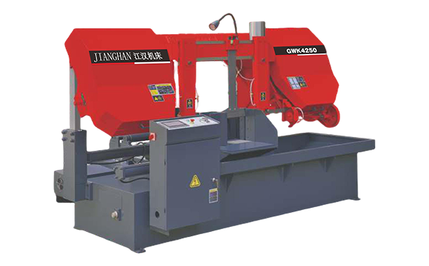 蒋湖农场GWK4250数控双柱卧式带锯床