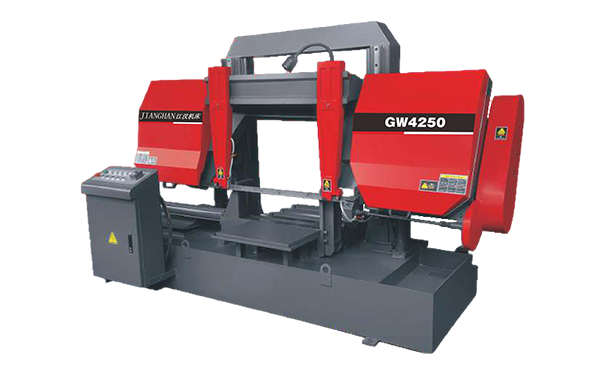蒋湖农场GW4250双柱龙门卧式带锯床